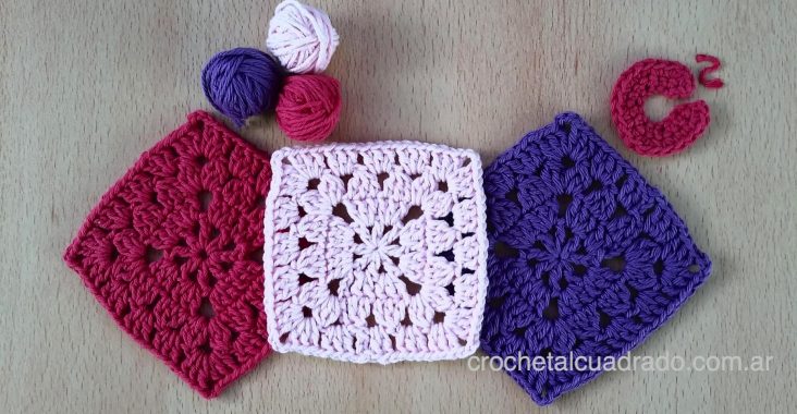 cuadrados crochet