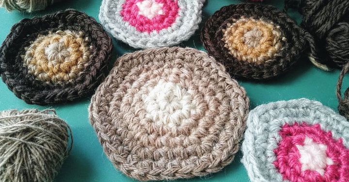 hexagono tejido al crochet